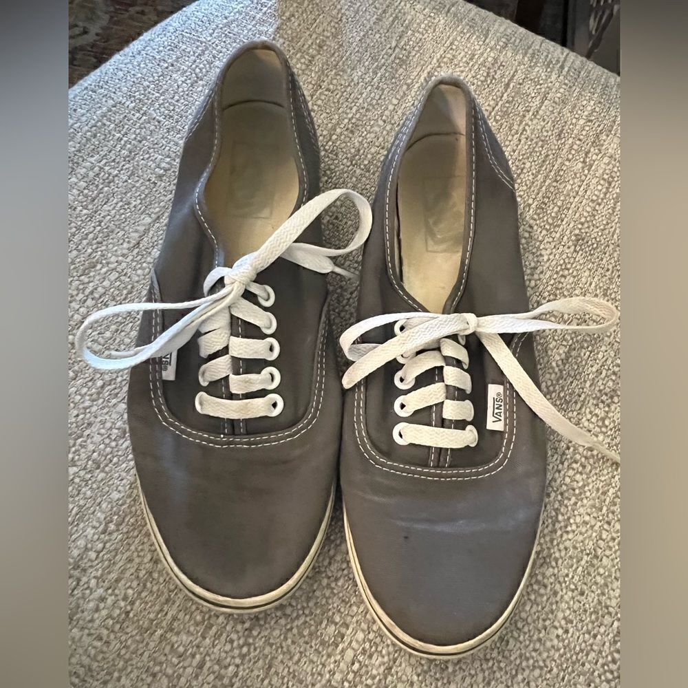 Vans Gray men’s size 7 sneakers